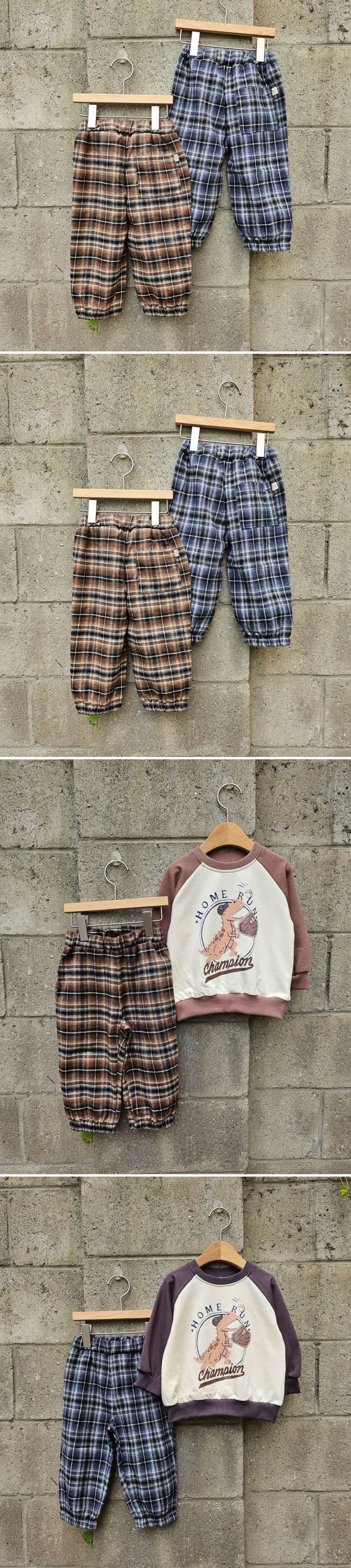 Dazzling - Korean Children Fashion - #minifashionista - Checkered Pants