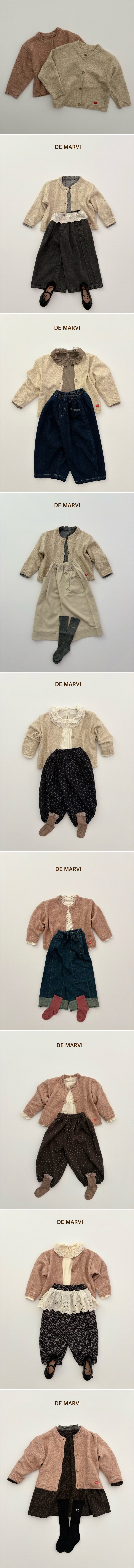 De Marvi - Korean Children Fashion - #childofig - Reuben Knit Cardigan - 2