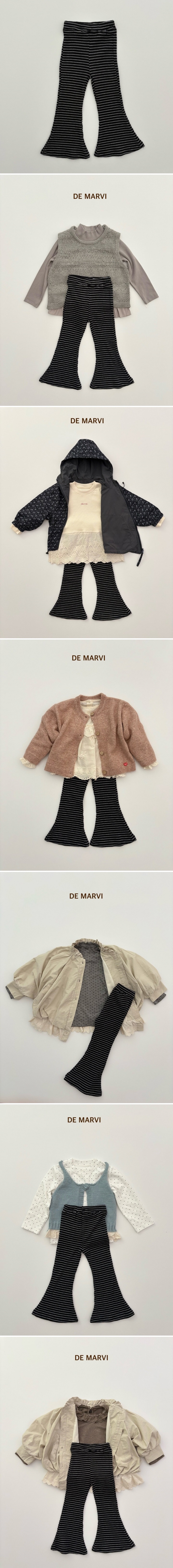 De Marvi - Korean Children Fashion - #fashionkids - Reve Flare Pants - 2