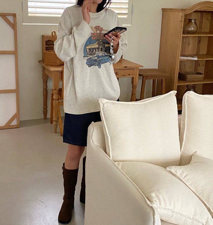 Diana - Korean Women Fashion - #momslook - Kappa Tee - 9
