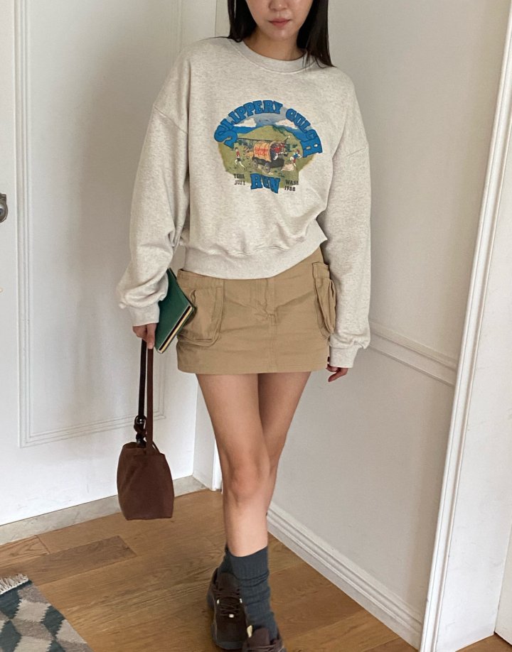 Diana - Korean Women Fashion - #momslook - Run Sweatshirt