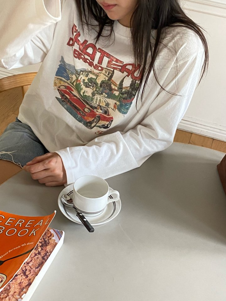 Diana - Korean Women Fashion - #momslook - Chateau Tee - 2