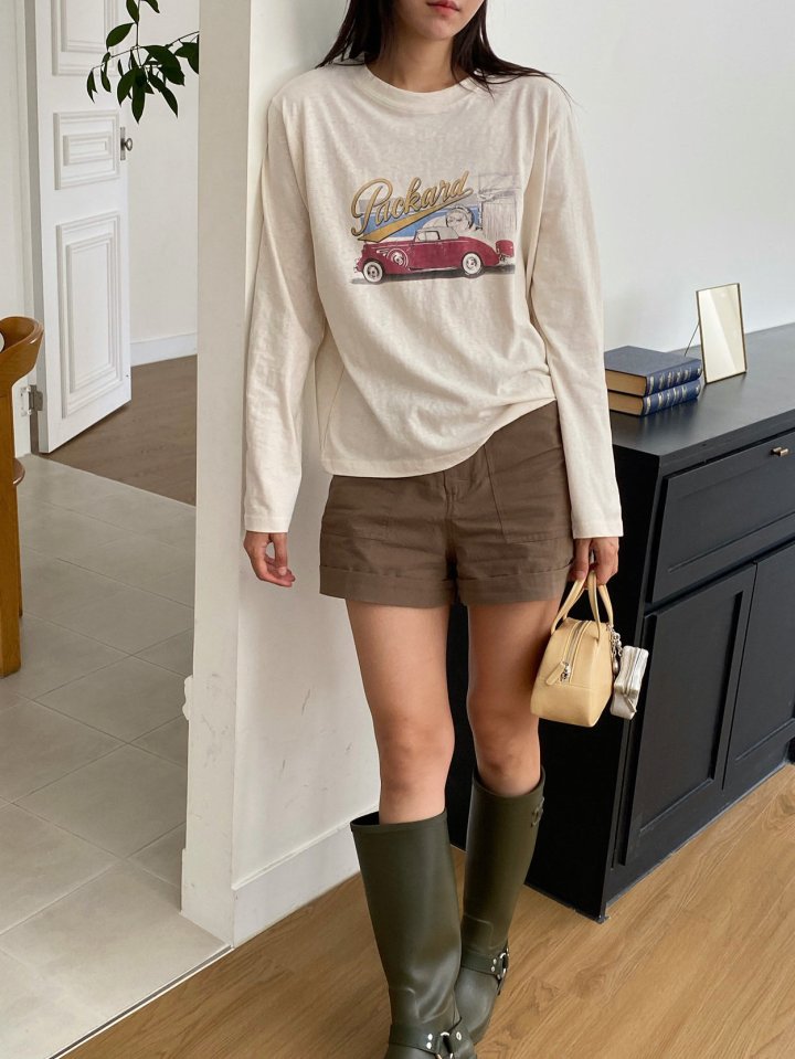 Diana - Korean Women Fashion - #shopsmall - Packard Long Sleeve Tee - 8
