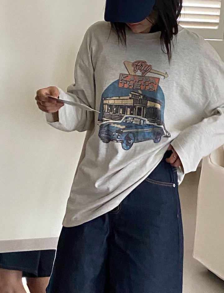 Diana - Korean Women Fashion - #thelittlethings - Kappa Tee - 6