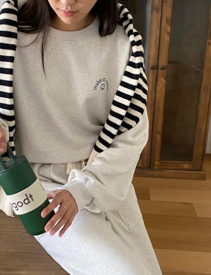 Diana - Korean Women Fashion - #vintageinspired - Make Sweatshirt