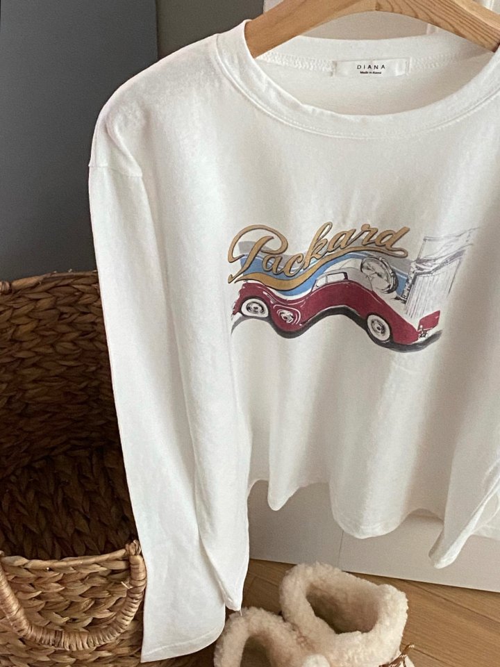Diana - Korean Women Fashion - #vintageinspired - Packard Long Sleeve Tee - 4