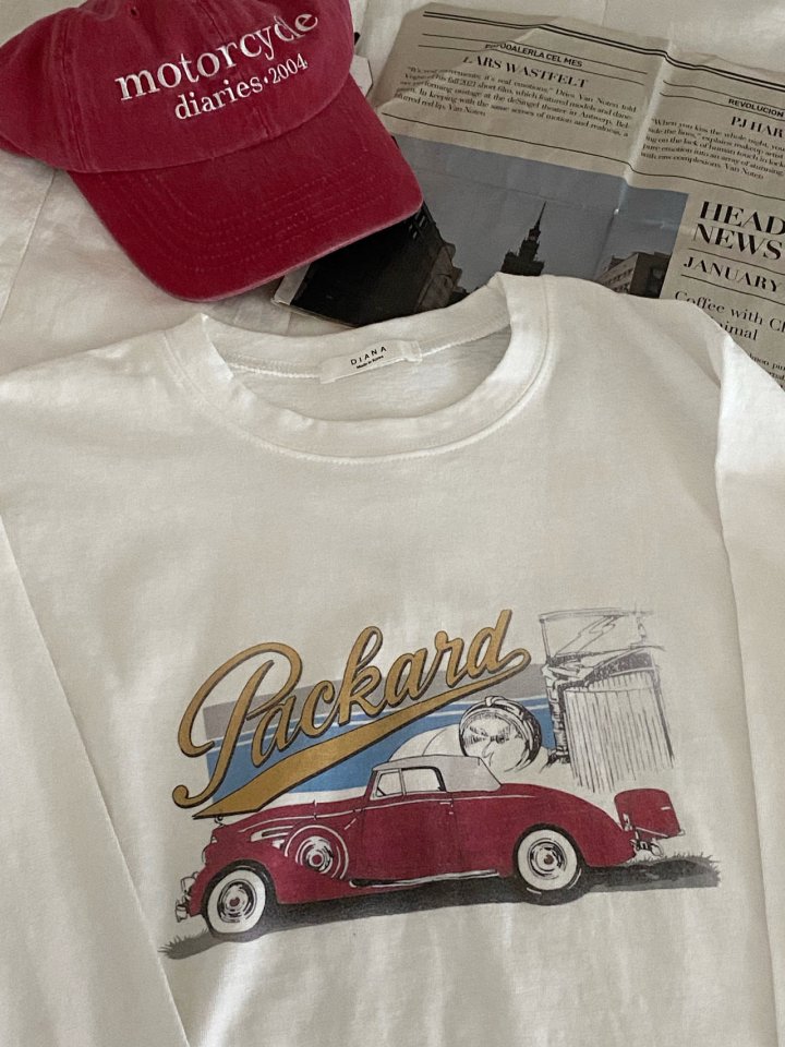 Diana - Korean Women Fashion - #womensfashion - Packard Long Sleeve Tee - 2