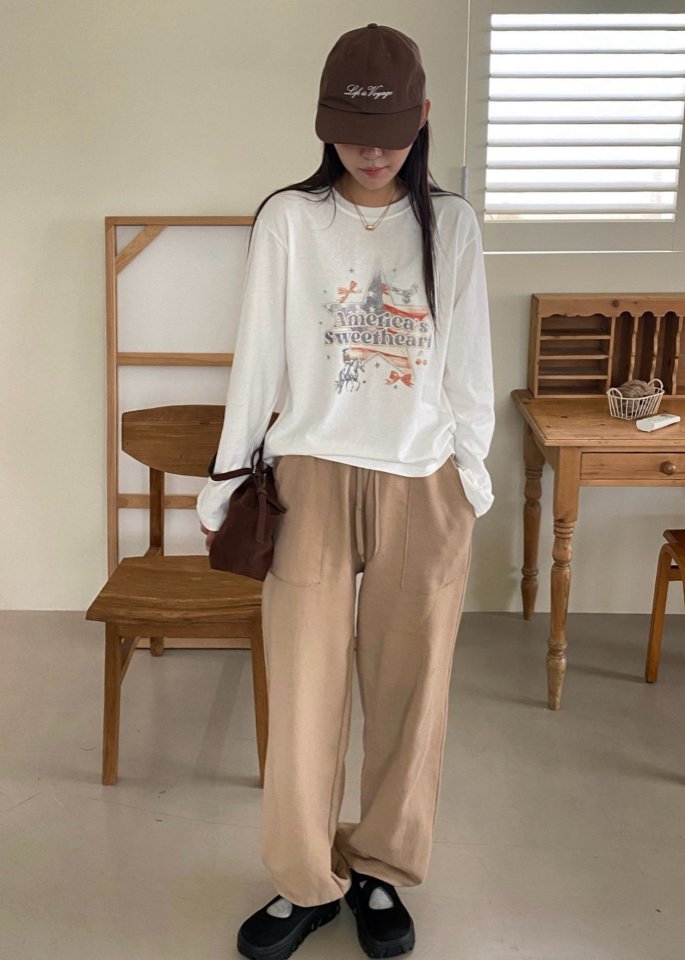 Diana - Korean Women Fashion - #womensfashion - America Tee - 5