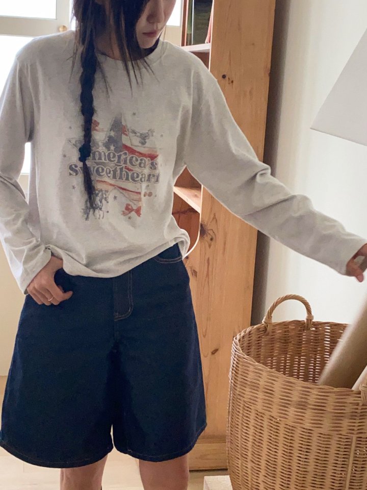 Diana - Korean Women Fashion - #womensfashion - America Tee - 9