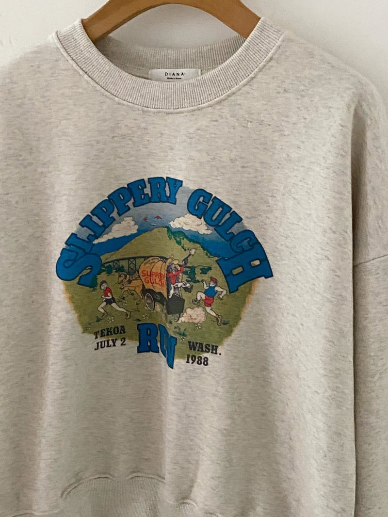 Diana - Korean Women Fashion - #womensfashion - Run Sweatshirt - 12