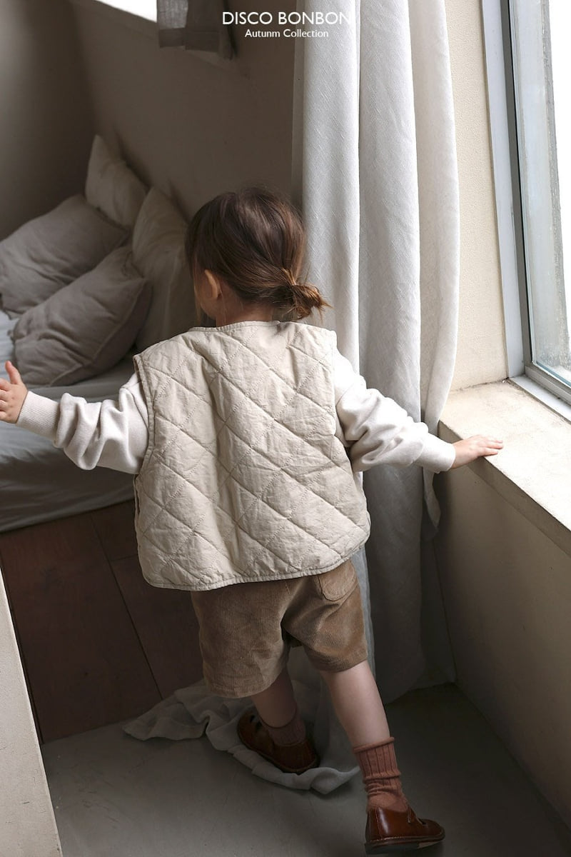Disco Bonbon - Korean Children Fashion - #Kfashion4kids - Cotton Quilting Vest - 6