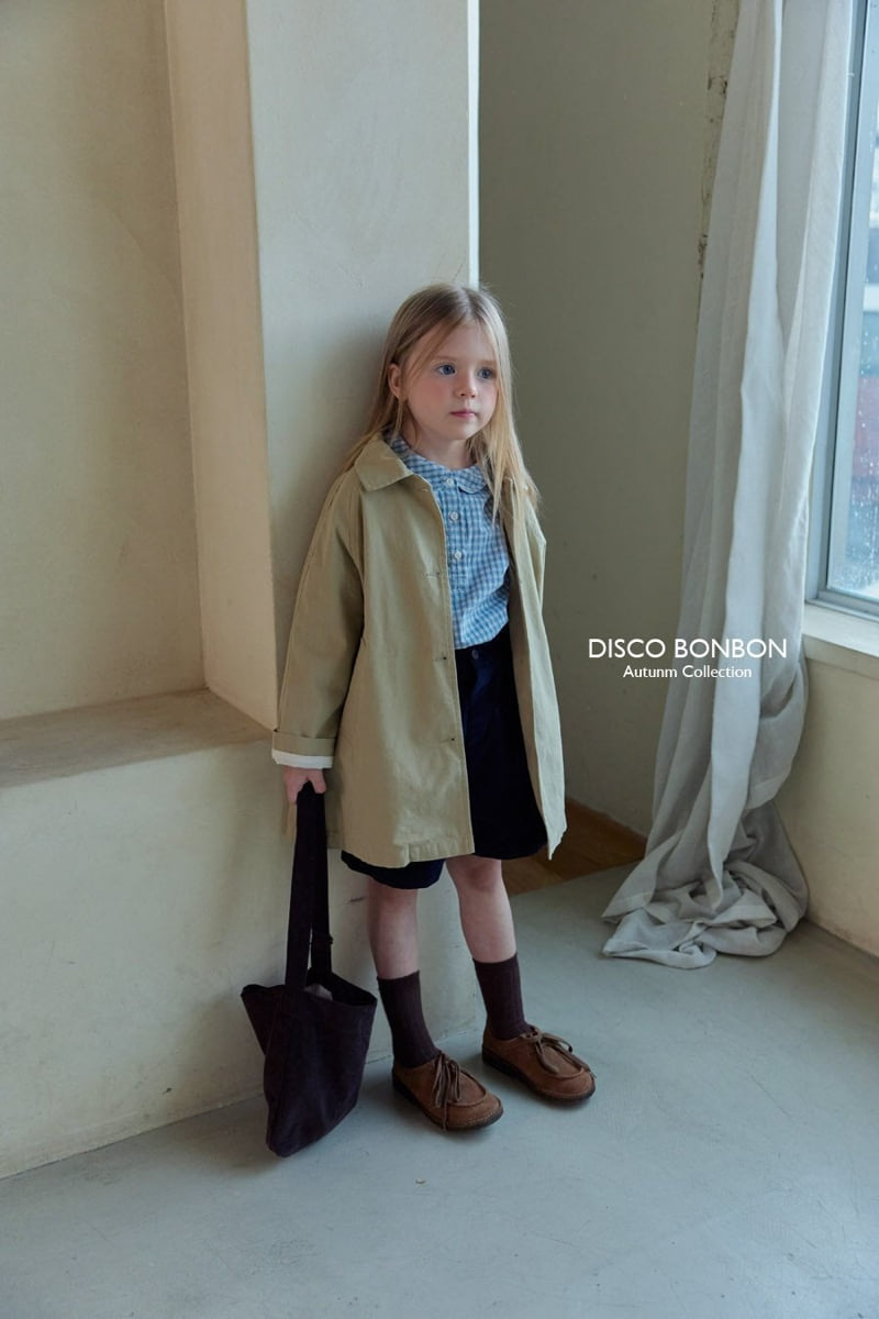 Disco Bonbon - Korean Children Fashion - #childofig - Dover Trench Coat - 8