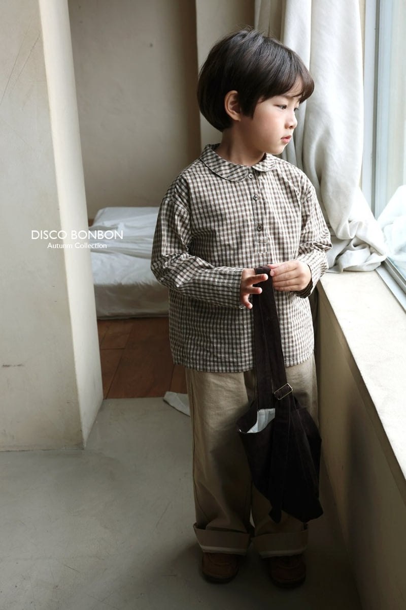 Disco Bonbon - Korean Children Fashion - #childofig - Tony Check Shirt - 7