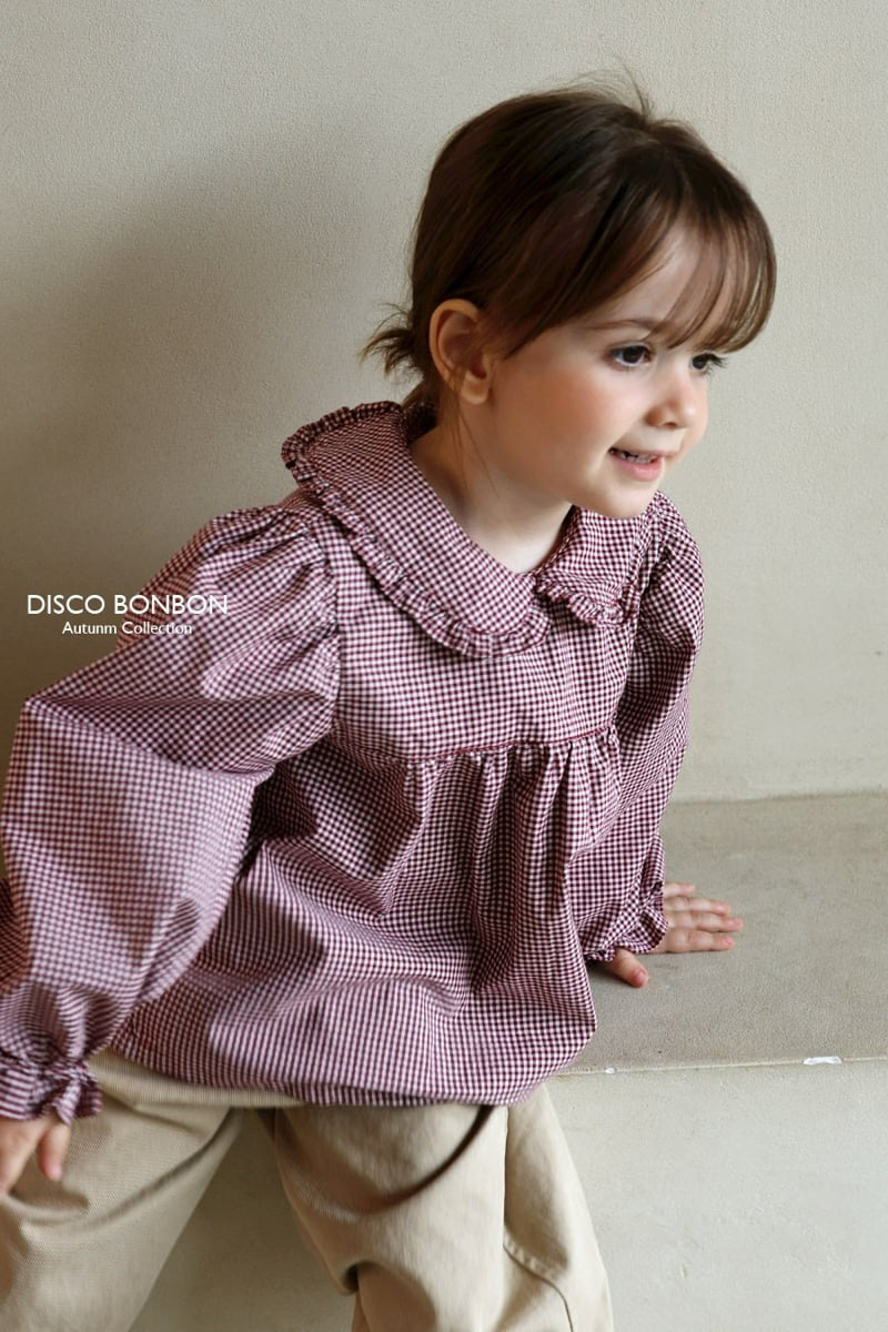 Disco Bonbon - Korean Children Fashion - #childrensboutique - Candy Frill Blouse - 10