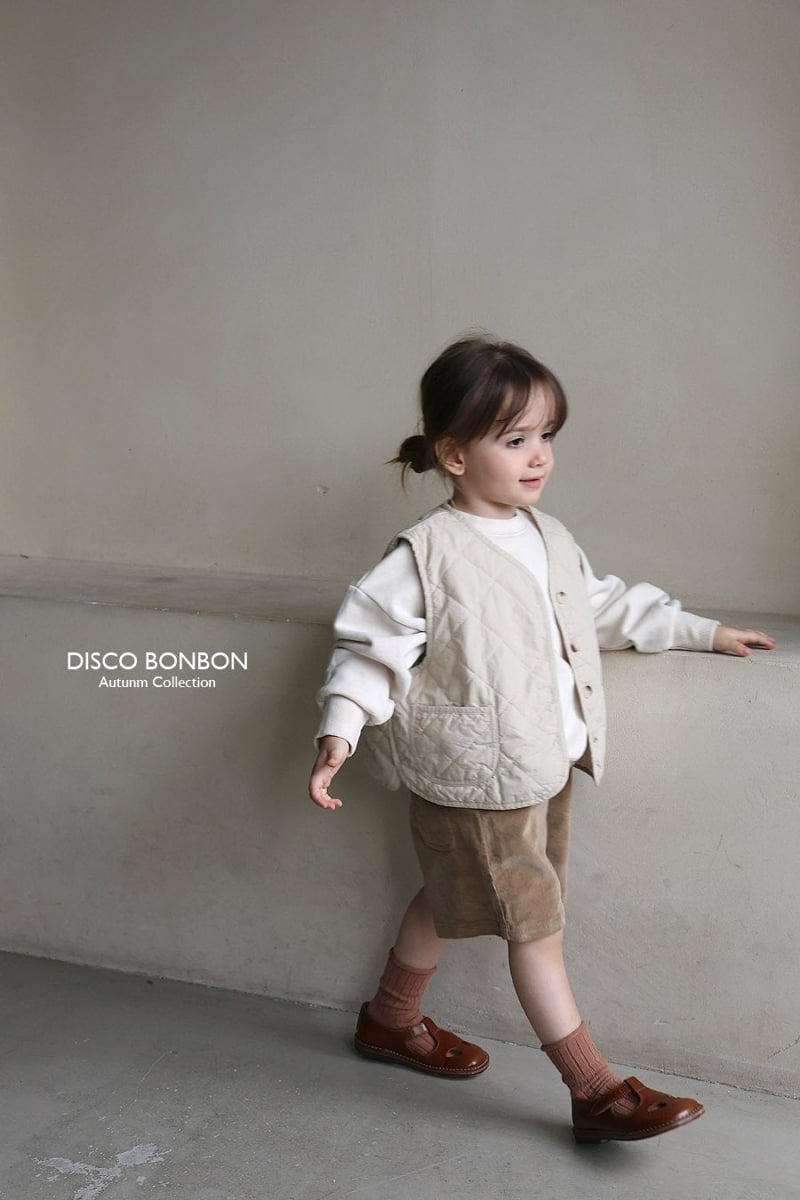 Disco Bonbon - Korean Children Fashion - #discoveringself - Corduroy Span Shorts