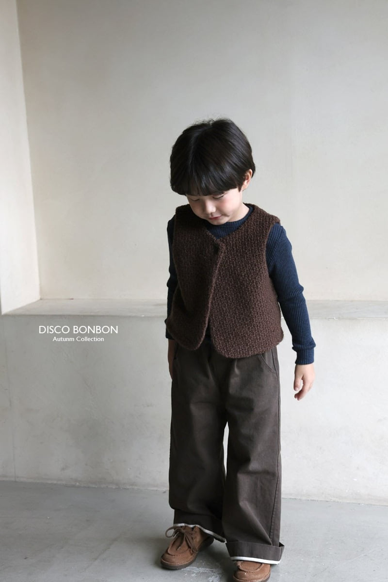 Disco Bonbon - Korean Children Fashion - #fashionkids - Wool Vest - 11