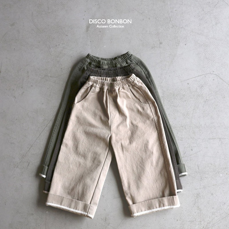 Disco Bonbon - Korean Children Fashion - #fashionkids - Roll Roll Cotton Pants