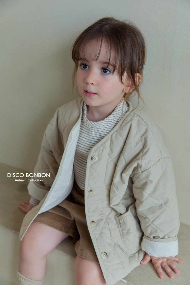 Disco Bonbon - Korean Children Fashion - #fashionkids - Bonbon Padded Jumper - 4