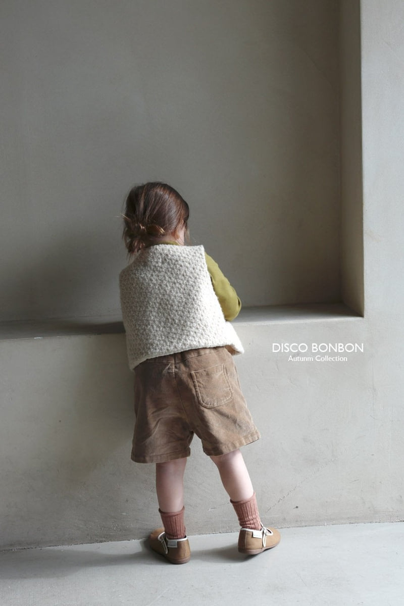 Disco Bonbon - Korean Children Fashion - #kidsshorts - Corduroy Span Shorts - 3