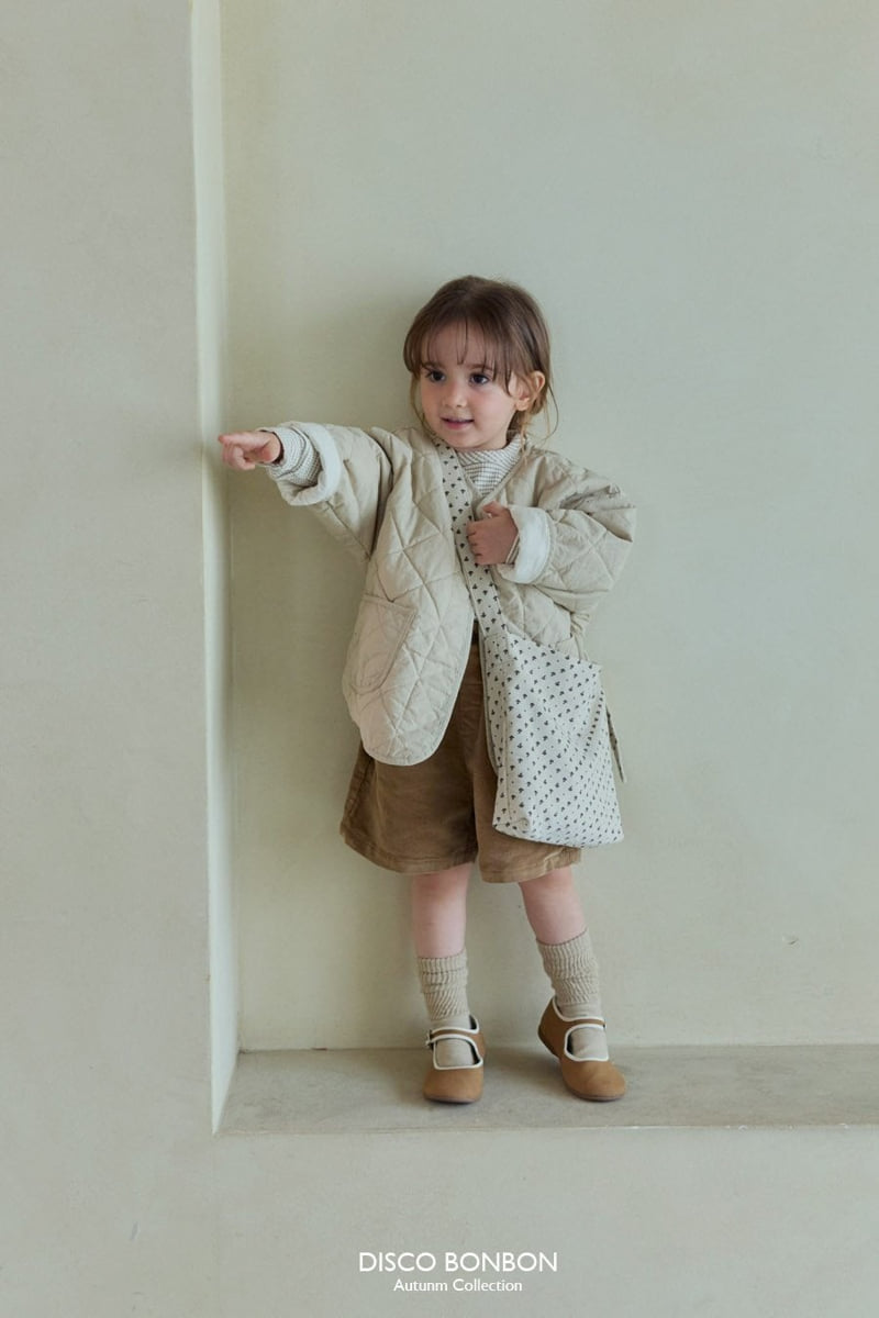 Disco Bonbon - Korean Children Fashion - #kidsstore - Bonbon Padded Jumper - 5