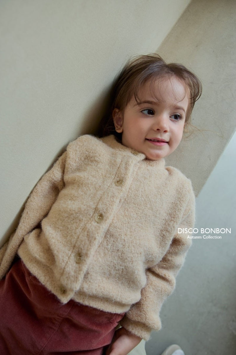 Disco Bonbon - Korean Children Fashion - #kidsstore - Cozy Cardigan - 3