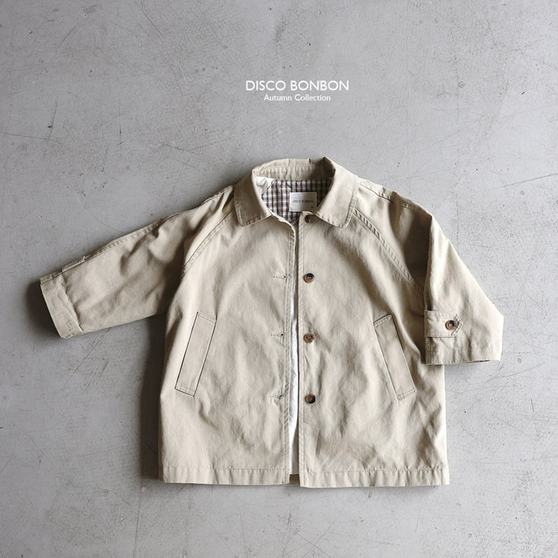 Disco Bonbon - Korean Children Fashion - #littlefashionista - Dover Trench Coat