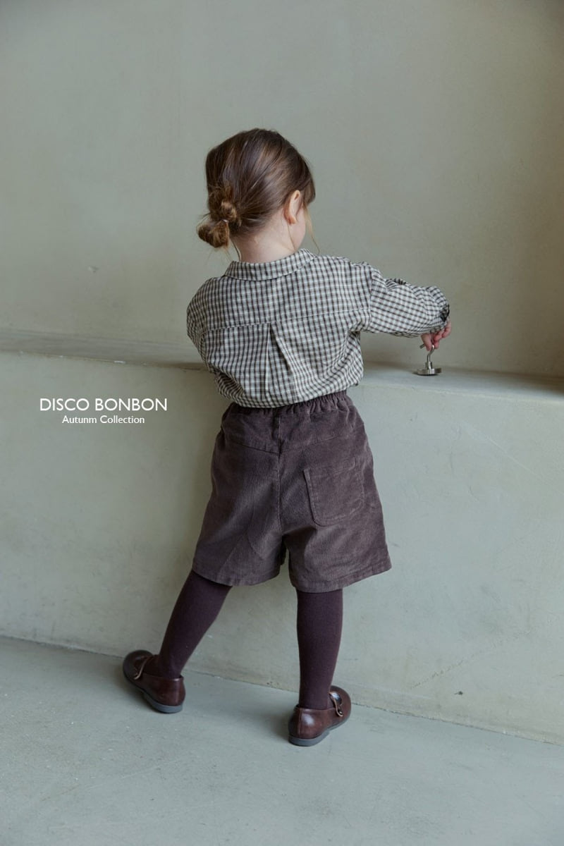 Disco Bonbon - Korean Children Fashion - #littlefashionista - Tony Check Shirt - 3