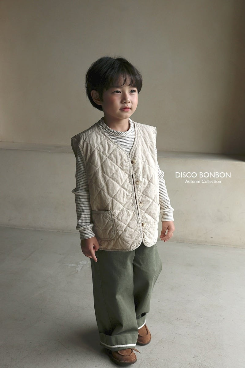 Disco Bonbon - Korean Children Fashion - #littlefashionista - Roll Roll Cotton Pants - 6