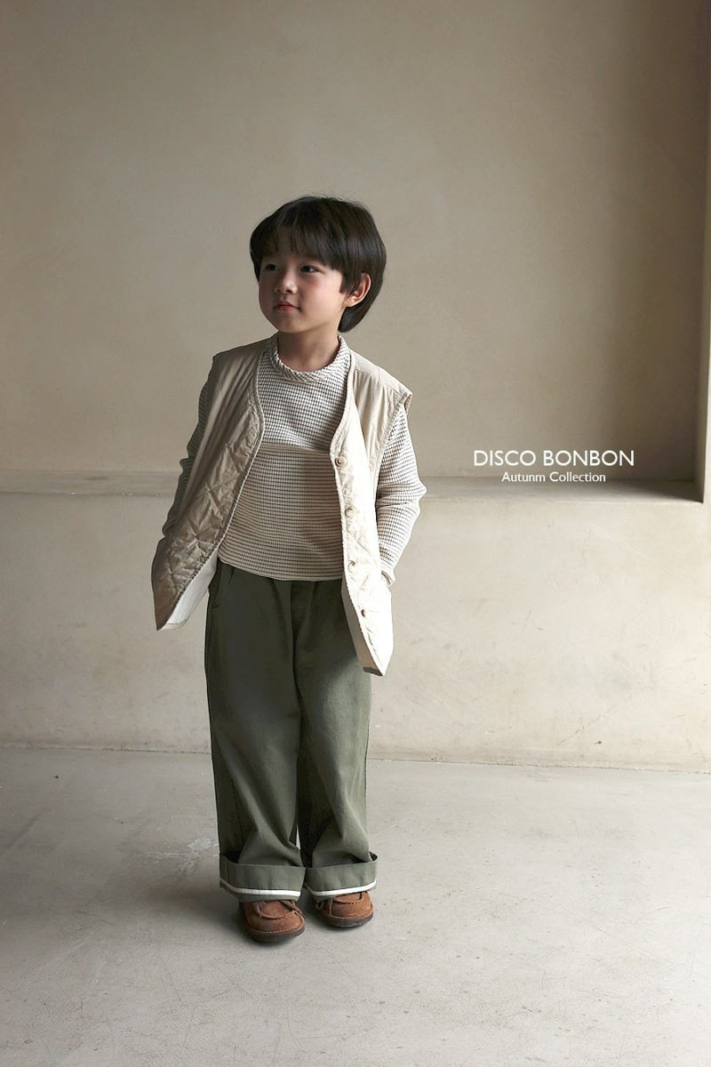 Disco Bonbon - Korean Children Fashion - #magicofchildhood - Cotton Quilting Vest - 8