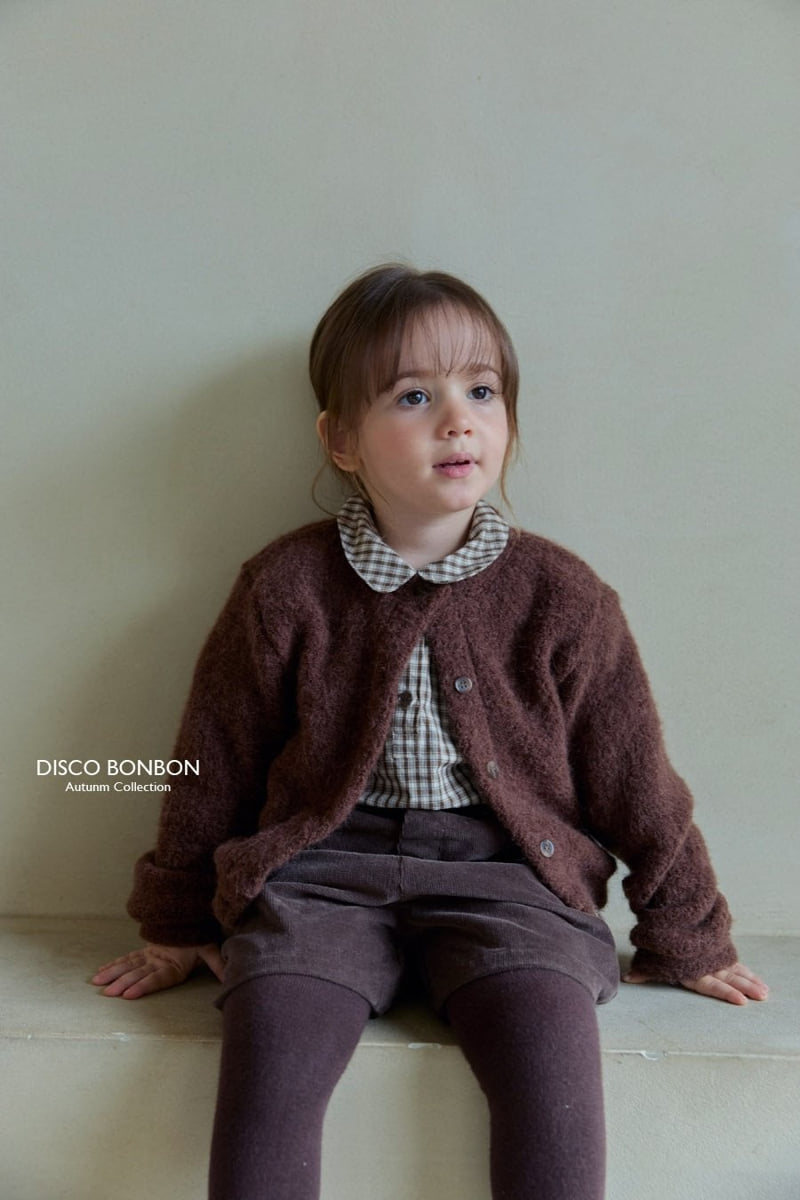 Disco Bonbon - Korean Children Fashion - #minifashionista - Tony Check Shirt - 5
