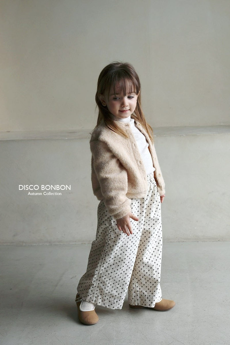 Flower Corduroy Wide Pants by Disco Bonbon for Child - view 12