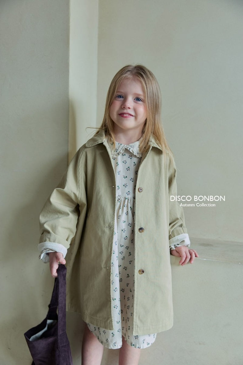 Disco Bonbon - Korean Children Fashion - #stylishchildhood - Dover Trench Coat - 7