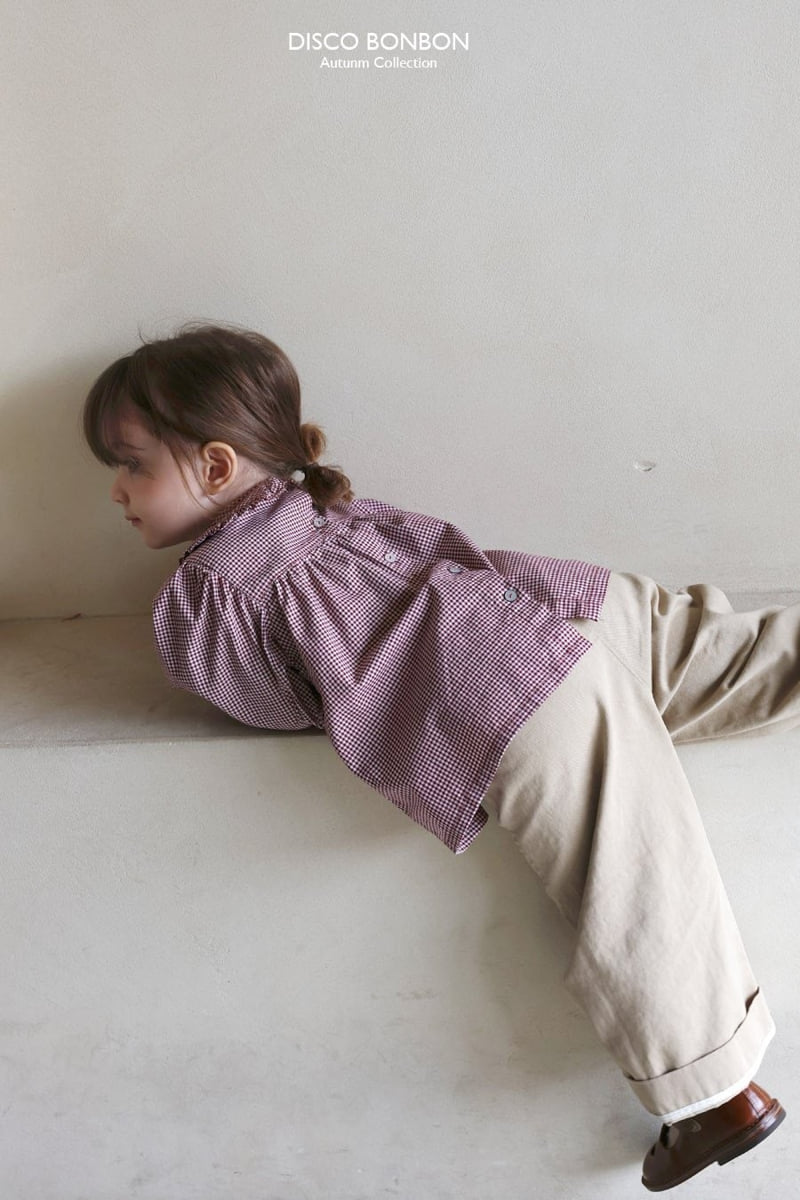 Disco Bonbon - Korean Children Fashion - #stylishchildhood - Roll Roll Cotton Pants - 12