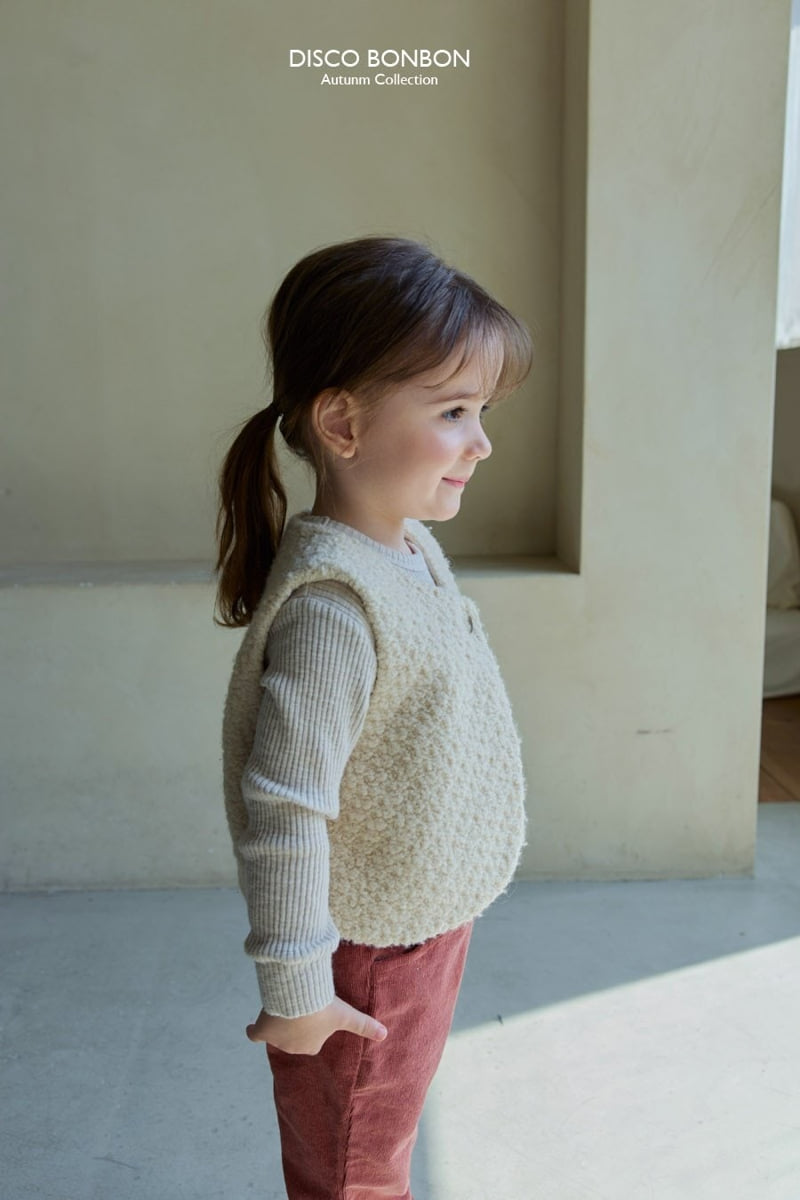 Disco Bonbon - Korean Children Fashion - #prettylittlegirls - Wool Vest - 4