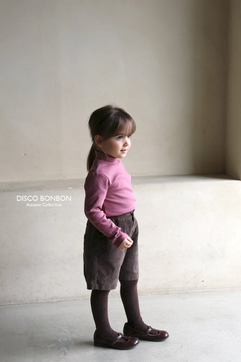 Disco Bonbon - Korean Children Fashion - #toddlerclothing - Corduroy Span Shorts - 12