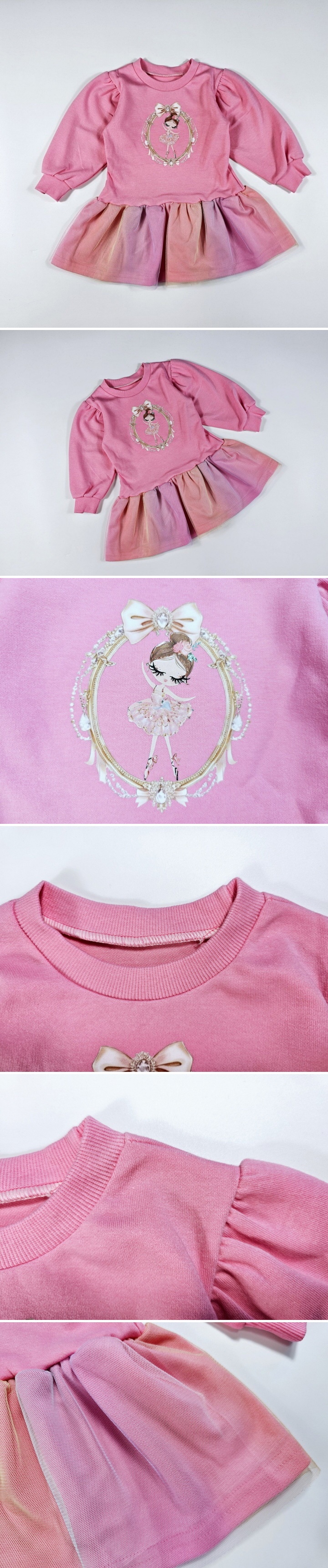 Dolphin - Korean Children Fashion - #todddlerfashion - Ballet Girl One-piece