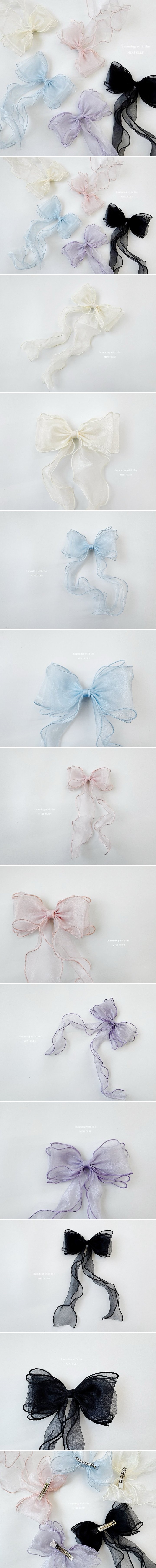 Dominico - Korean Children Fashion - #fashionkids - Wave Ribbon Pin