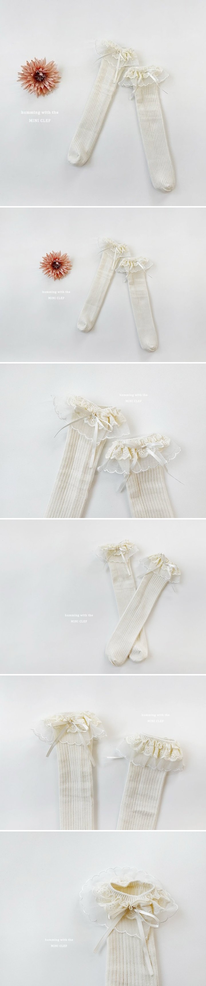 Dominico - Korean Children Fashion - #kidsshorts - Chiffon Layer Socks