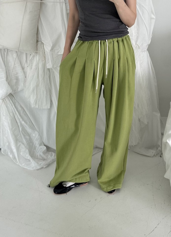 Dress U - Korean Women Fashion - #momslook - Pintuck Pants - 5
