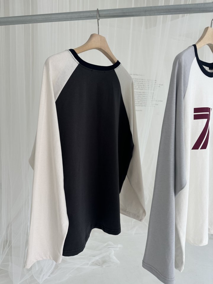 Dress U - Korean Women Fashion - #momslook - 71 Raglan Tee - 7