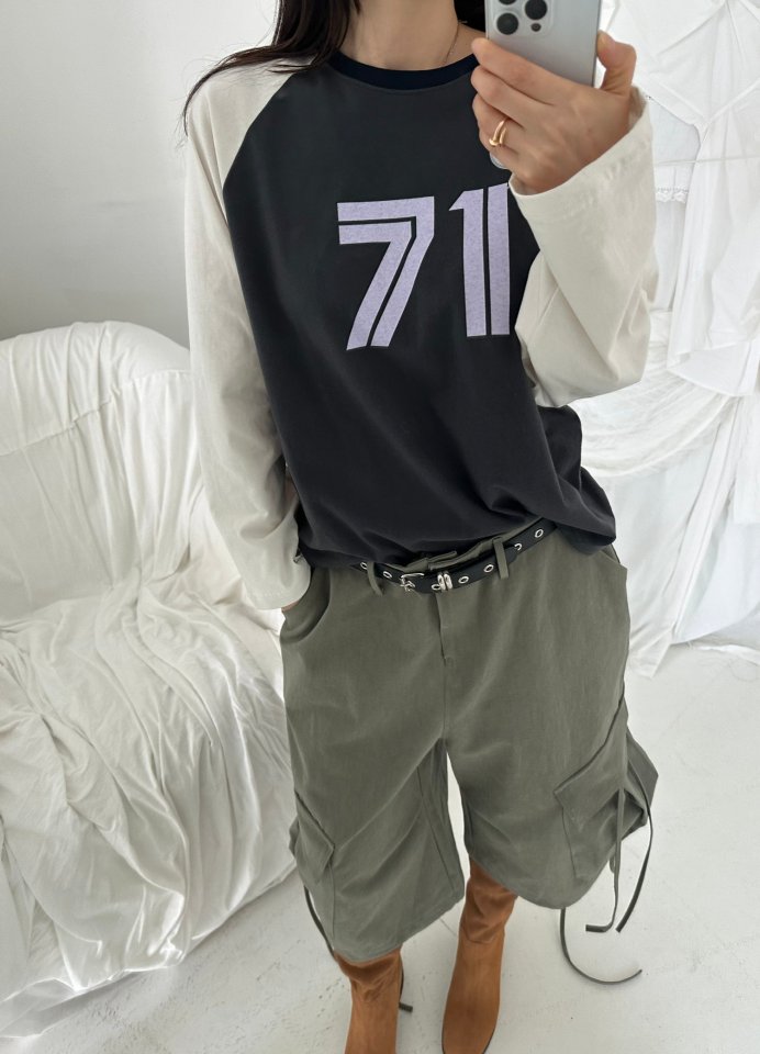 Dress U - Korean Women Fashion - #momslook - 71 Raglan Tee - 9