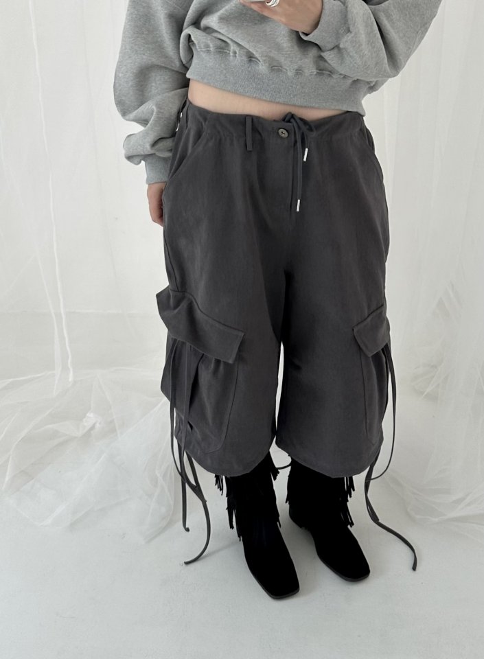 Dress U - Korean Women Fashion - #momslook - Bermuda Pocket Pants - 2