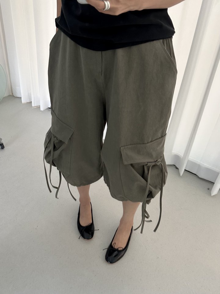 Dress U - Korean Women Fashion - #momslook - Bermuda Pocket Pants - 8