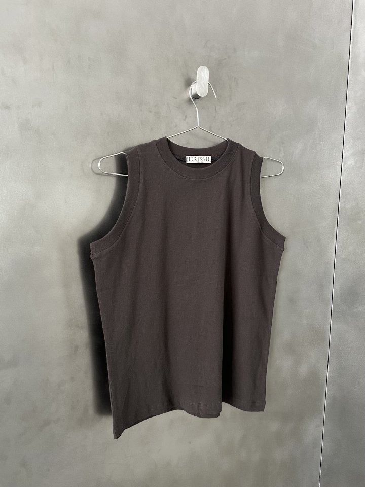 Dress U - Korean Women Fashion - #momslook - Peach Sleeveless Sleeveless - 5