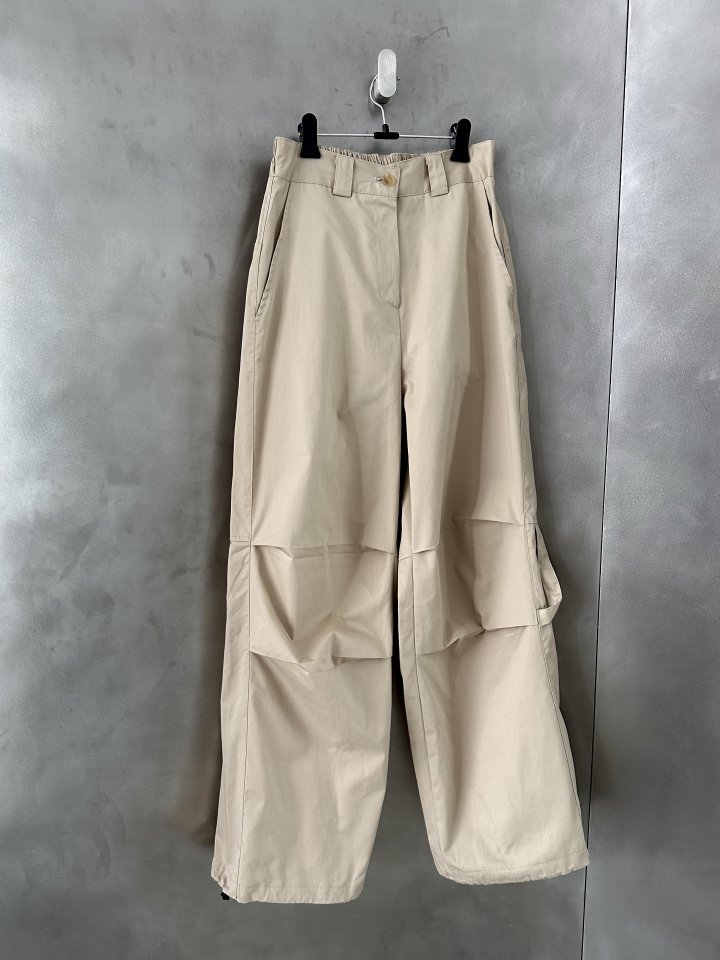 Dress U - Korean Women Fashion - #momslook - String Wide Pants