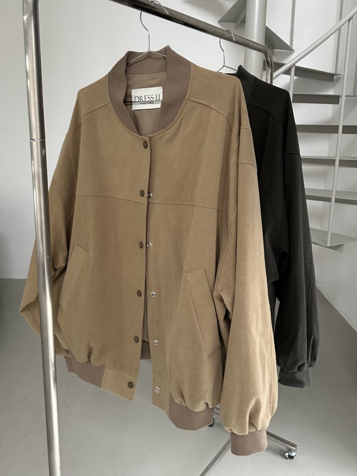 Dress U - Korean Women Fashion - #momslook - Peach Vachette Jacket - 10