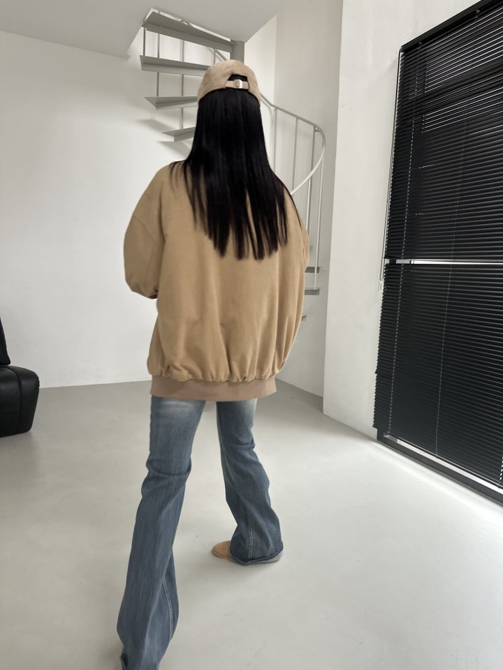 Dress U - Korean Women Fashion - #momslook - Peach Vachette Jacket - 8