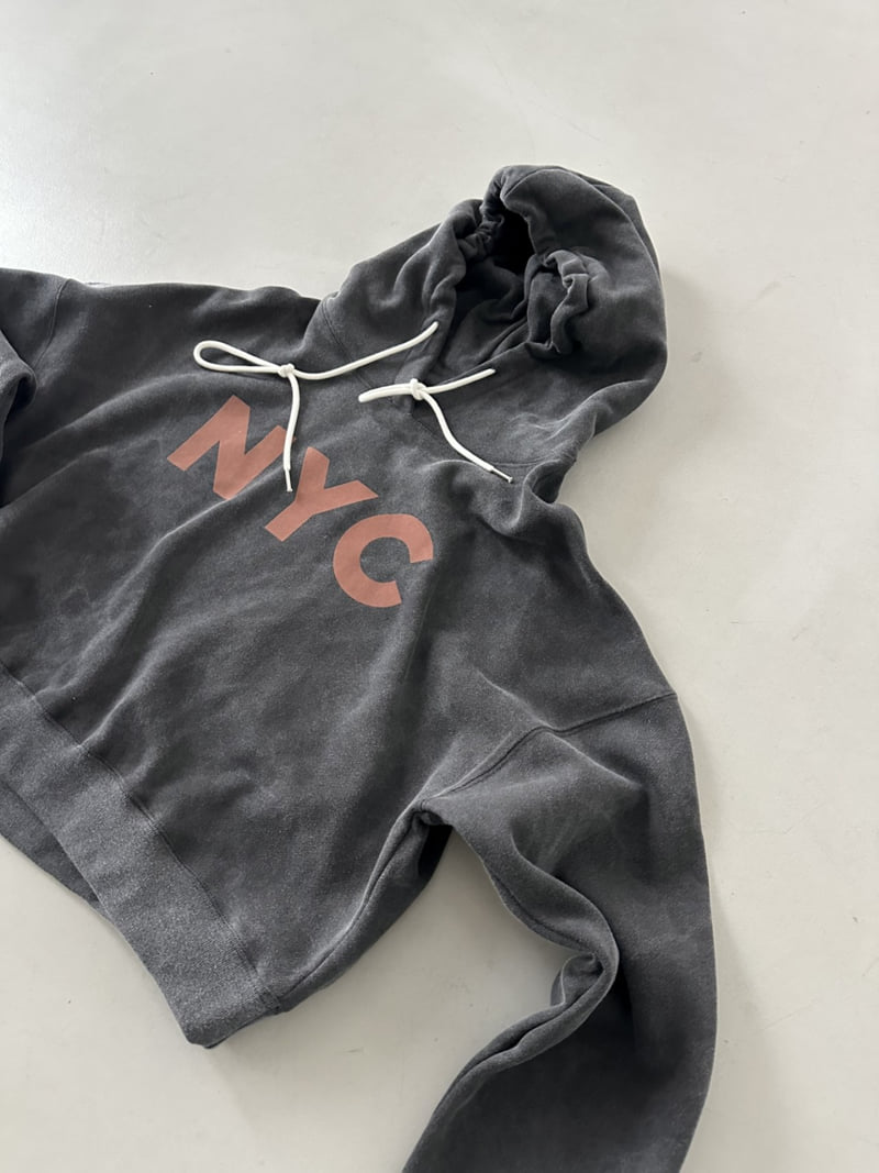 Dress U - Korean Women Fashion - #momslook - NYC Pigment Brushed Hoodie - 6