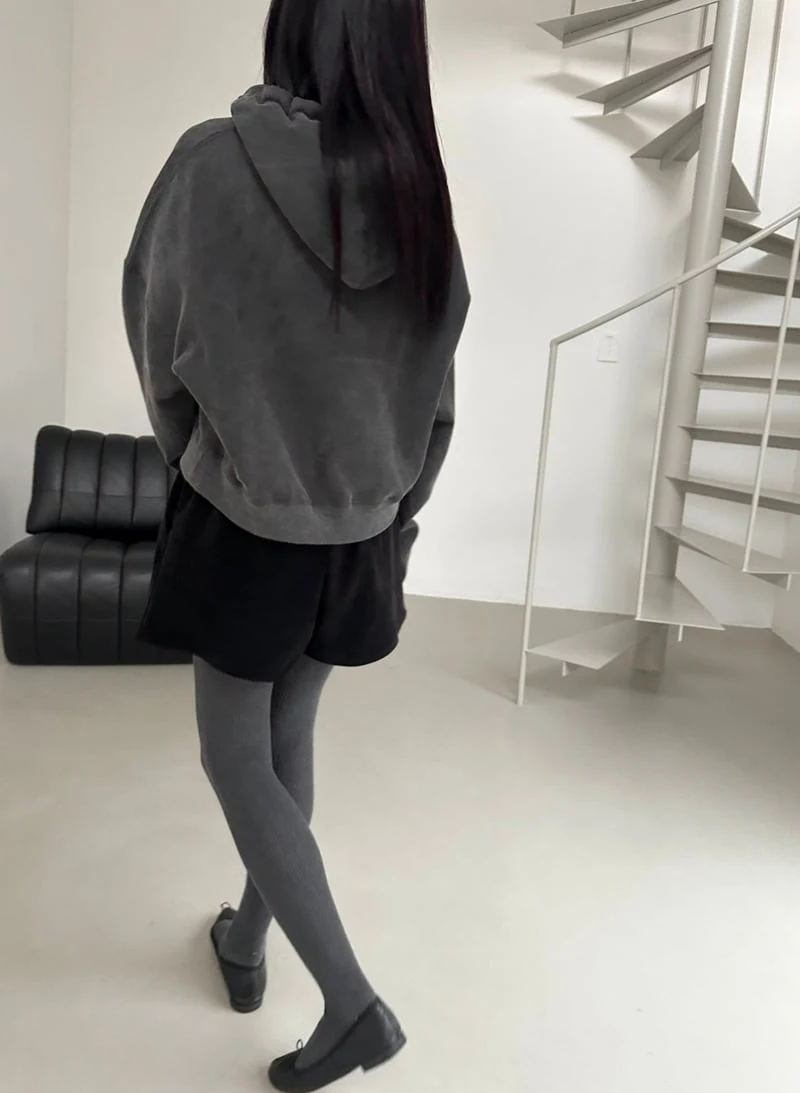 Dress U - Korean Women Fashion - #momslook - Velour Shorts - 5
