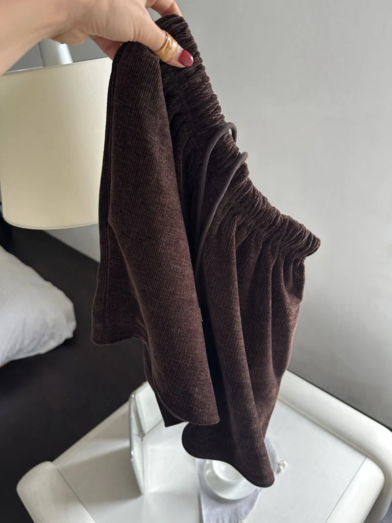 Dress U - Korean Women Fashion - #momslook - Velour Shorts - 9
